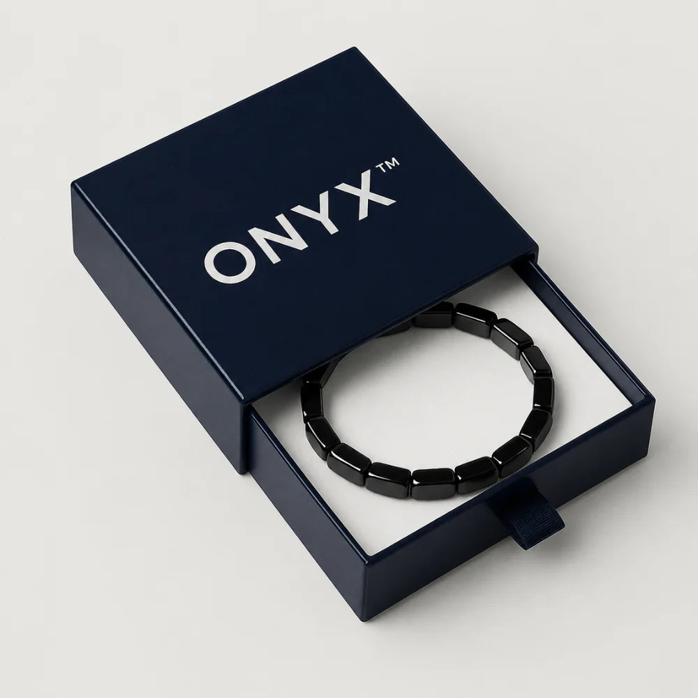 ONYX™ mágneses hematit karkötő