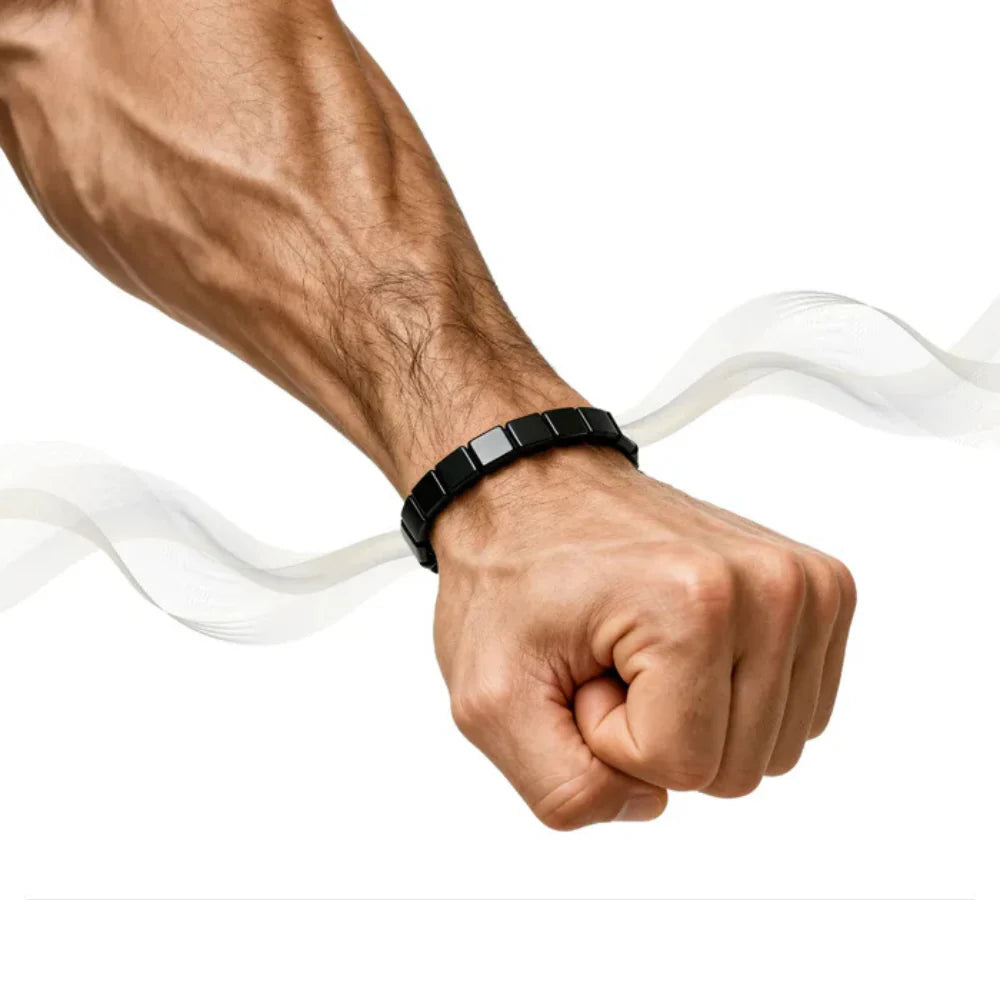ONYX™ mágneses hematit karkötő